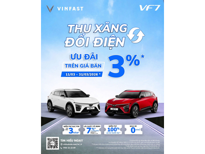 Có Xe Xăng Được Giảm 3% Khi Mua Xe Điện VinFast – Cơ Hội Lên Đời Xe Điện