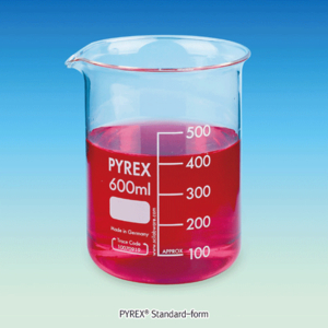 Cốc đốt thấp thành PYREX, 5-10000ml