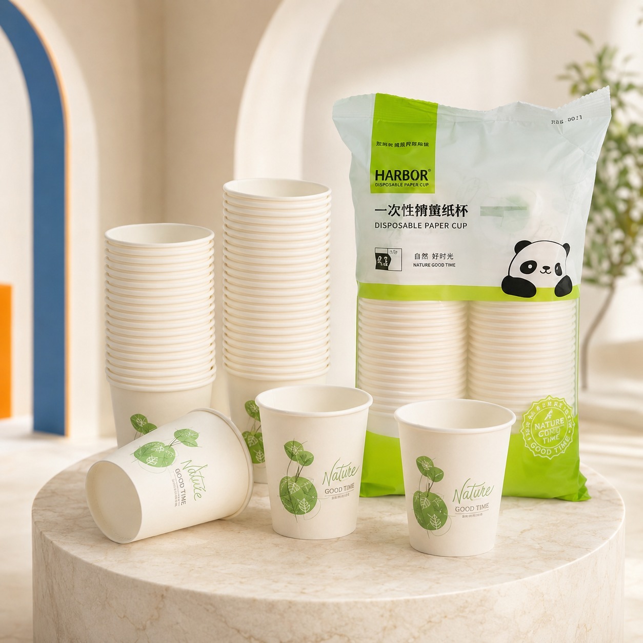 Cốc Giấy Green World Dùng Một Lần – Tiện Lợi Cho Văn Phòng, Sự Kiện