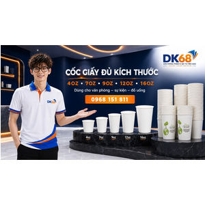 Cốc Giấy Green World Dùng Một Lần – Tiện Lợi Cho Văn Phòng, Sự Kiện