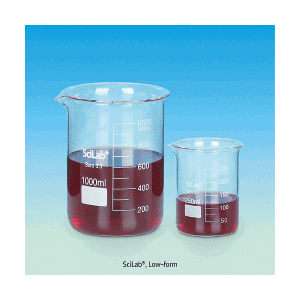 Cốc thủy tinh chứa mẫu 1000ml (beaker) Scilab