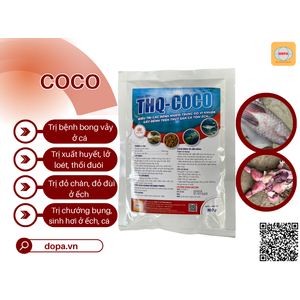 COCO - Thuốc Đặc Trị Nhiễm Trùng Kháng Sinh Cho Cá Nước Ngọt, Tôm, Ếch Hiệu Quả