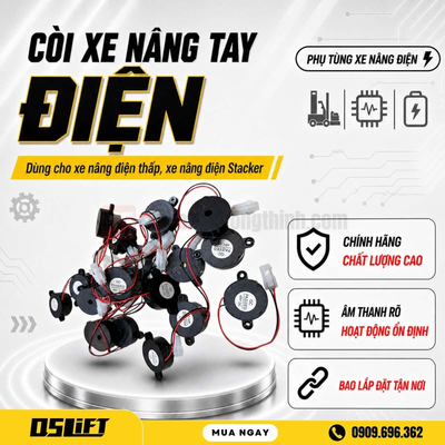 Còi Xe Nâng Tay Điện