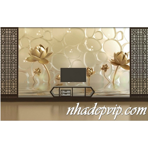 GẠCH 3D HOA SEN HS10