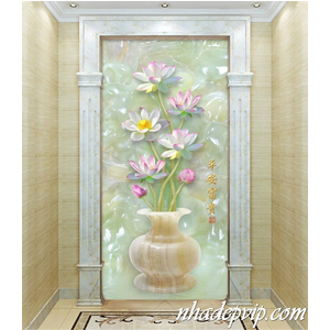 GẠCH 3D HOA SEN HS27