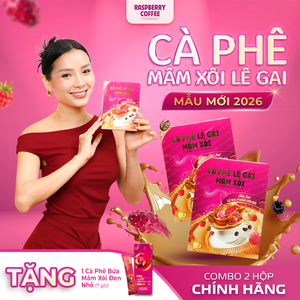 Combo 2 Hộp - Cà Phê Mâm Xôi Đỏ