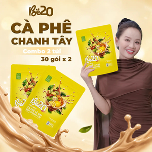 Combo 2 Túi - Cà Phê Chanh Tây Chính Hãng 100%