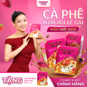 Combo 3 Hộp - Cà Phê Mâm Xôi Đỏ