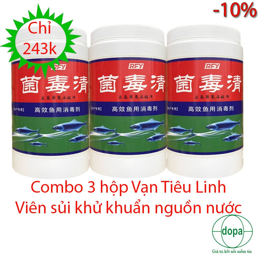 COMBO 3 HỘP VẠN TIÊU LINH KHỬ KHUẢN NGUỒN NƯỚC