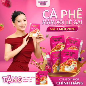 Combo 4 Hộp - Cà Phê Mâm Xôi Đỏ