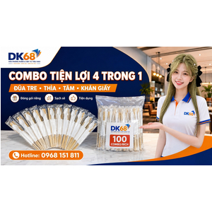Combo đũa – thìa – tăm dùng một lần