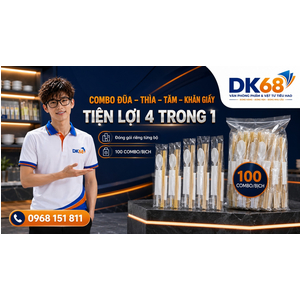 Combo đũa – thìa – tăm dùng một lần