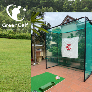 Combo Khung Tập Golf KT 2.5*2.5*1m + Thảm Tập Golf Swing 1.2mx1.2m