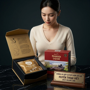 Cà phê CHỒN TÚI LỌC-ARABICA 75 GRAM