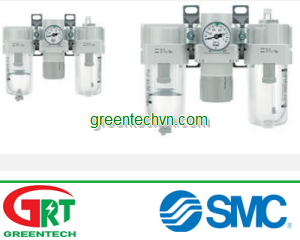 Compressed air filter-regulator-lubricator 0.5 MPa | AC series | SMC Vietnam | SMC Thiết bị