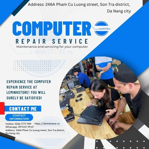 Computer, Imac, Laptop, Macbook Repairs & Services in Da Nang, Hoi An