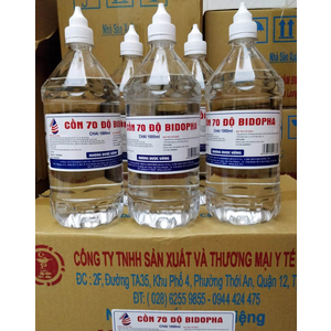 Cồn 70 độ Bidopha 1000ml