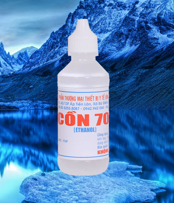 Cồn 70 độ 60 ml