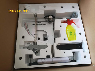 Con lắc Anh thí nghiệm độ chống trượt