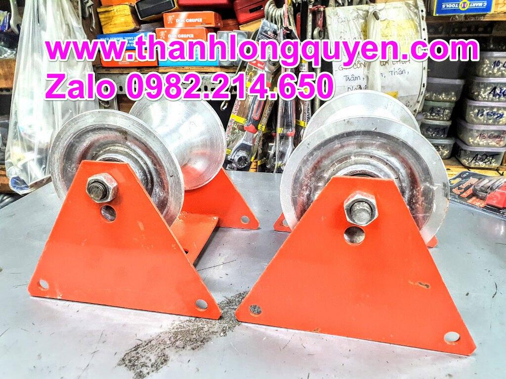 con lăn một puly chuẩn 140x160 kéo dây cáp điện hhhl-1