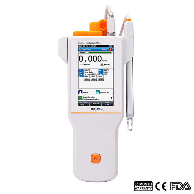 Máy đo độ dẫn điện cầm tay, 5 điểm hiệu chuẩn - EC510T