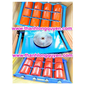 CON RÙA ĐẨY HÀNG 18 TẤN 12 BÁNH XE PU 70MM-80MM