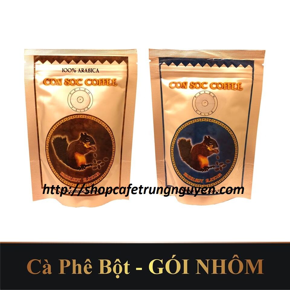 Cà Phê Con Sóc Bịch Nâu 250gram