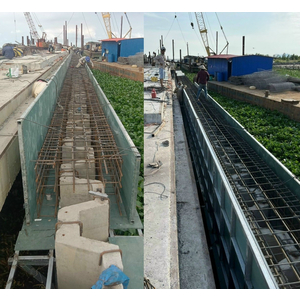 Tấm ván nhựa làm gác- ván khuôn nhựa ECO - Dòng lỗ tròn