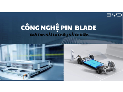 Công nghệ Pin Blade BYD – An toàn, bền bỉ và hiệu suất vượt trội