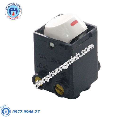 Công tắc 2 cực 20A - Model ASMD20