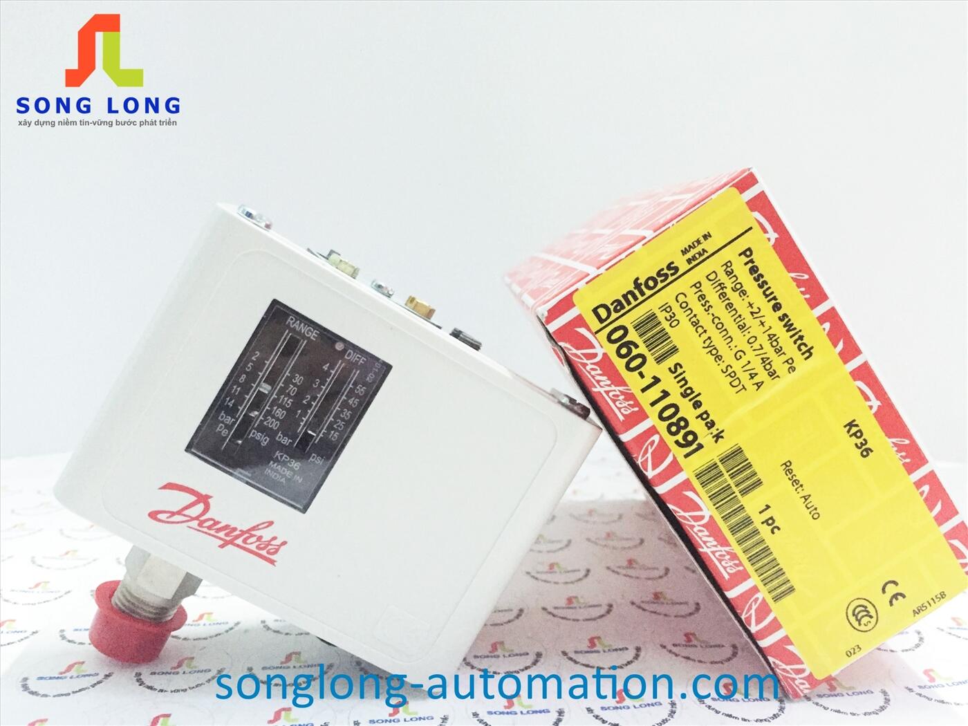 CÔNG TẮC ÁP SUẤT DANFOSS KP36 (060-110891)