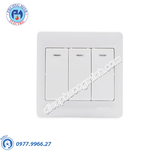 Công tắc ba 1 chiều 16A cỡ nhỏ - Model AD31S