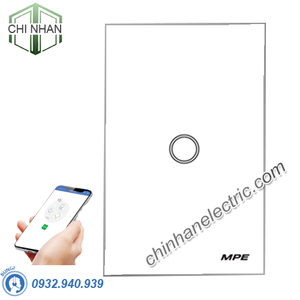 Công Tắc Đơn Cảm Ứng / WIFI (Mặt Chữ Nhật) - SW1/SC - MPE