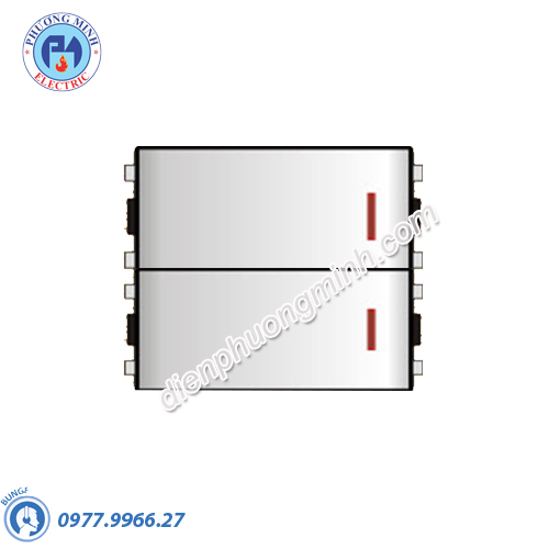 Công tắc kép cỡ trung 2 chiều có dạ quang - Model SCM/2/F