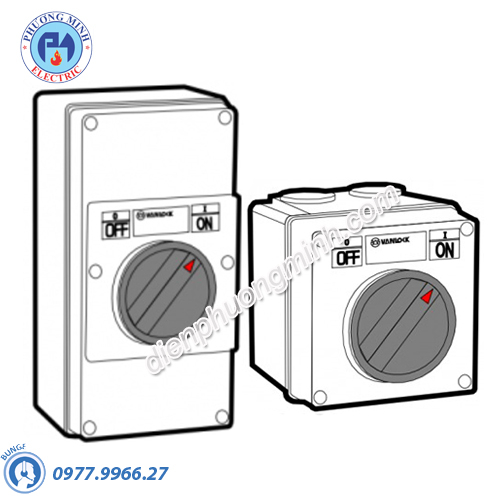 Công tắc loại 3 cực 2 vị trí 250V 16A - Model 56SW316