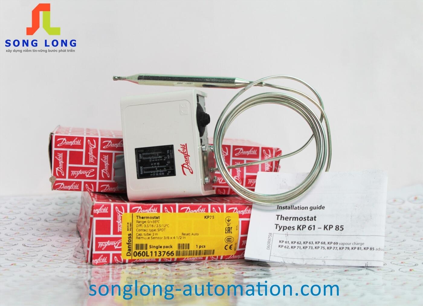 CÔNG TẮC NHIỆT DANFOSS KP 75 (060L113766)