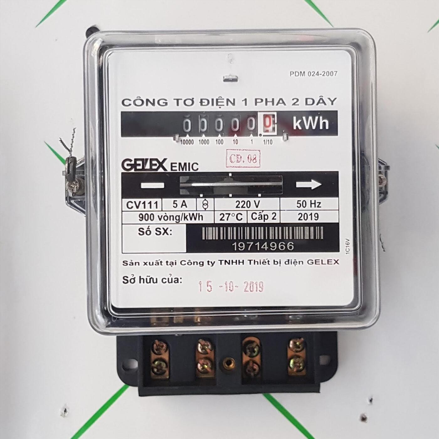 CÔNG TƠ ĐIỆN 1 PHA GIÁN TIẾP