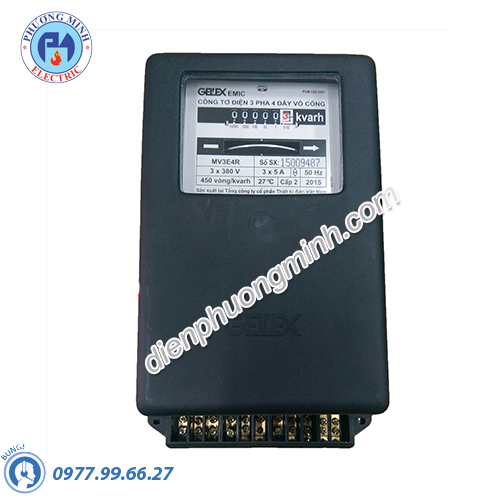 Công tơ điện 3 pha EMIC - Model 3 pha vô công