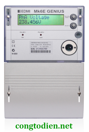 CÔNG TƠ ĐIỆN TỬ GENIUS Mk6E 1(4)A