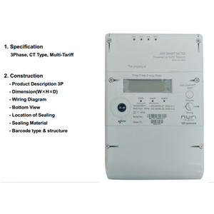 CÔNG TƠ ĐIỆN TỬ 3 PHA 3 GIÁ GIÁN TIẾP NR-LV3410C