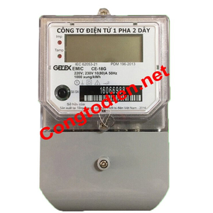 CÔNG TƠ ĐIỆN TỬ 1 PHA EMIC CE-18G