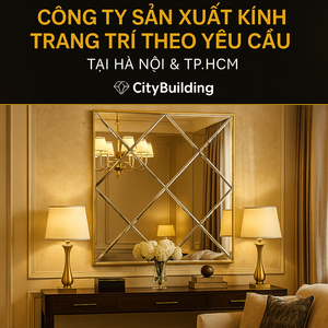 💎 CÔNG TY SẢN XUẤT KÍNH TRANG TRÍ THEO YÊU CẦU TẠI HÀ NỘI & TP.HCM – CITYBUILDING | SÁNG TẠO