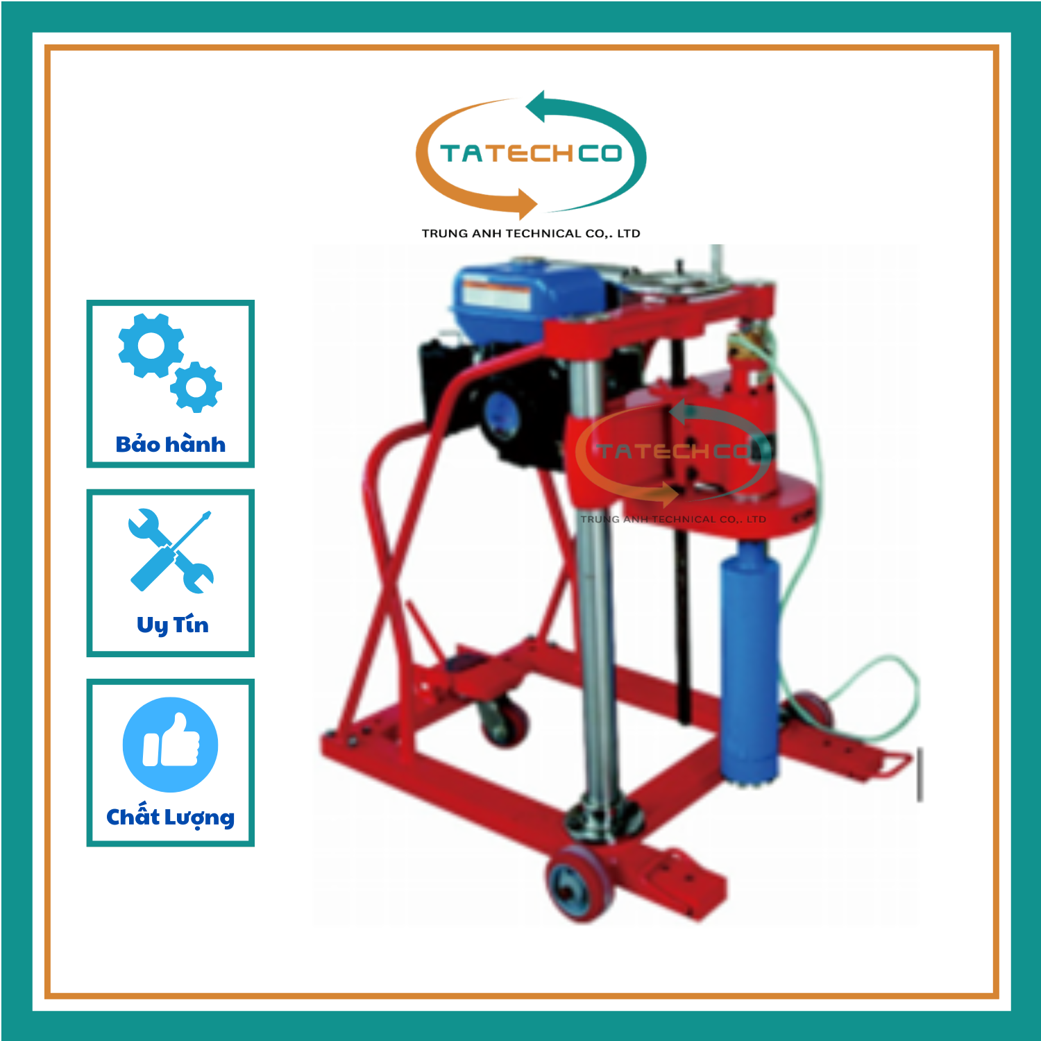 MÁY KHOAN BÊ TÔNG CHẠY XĂNG HZ-15C