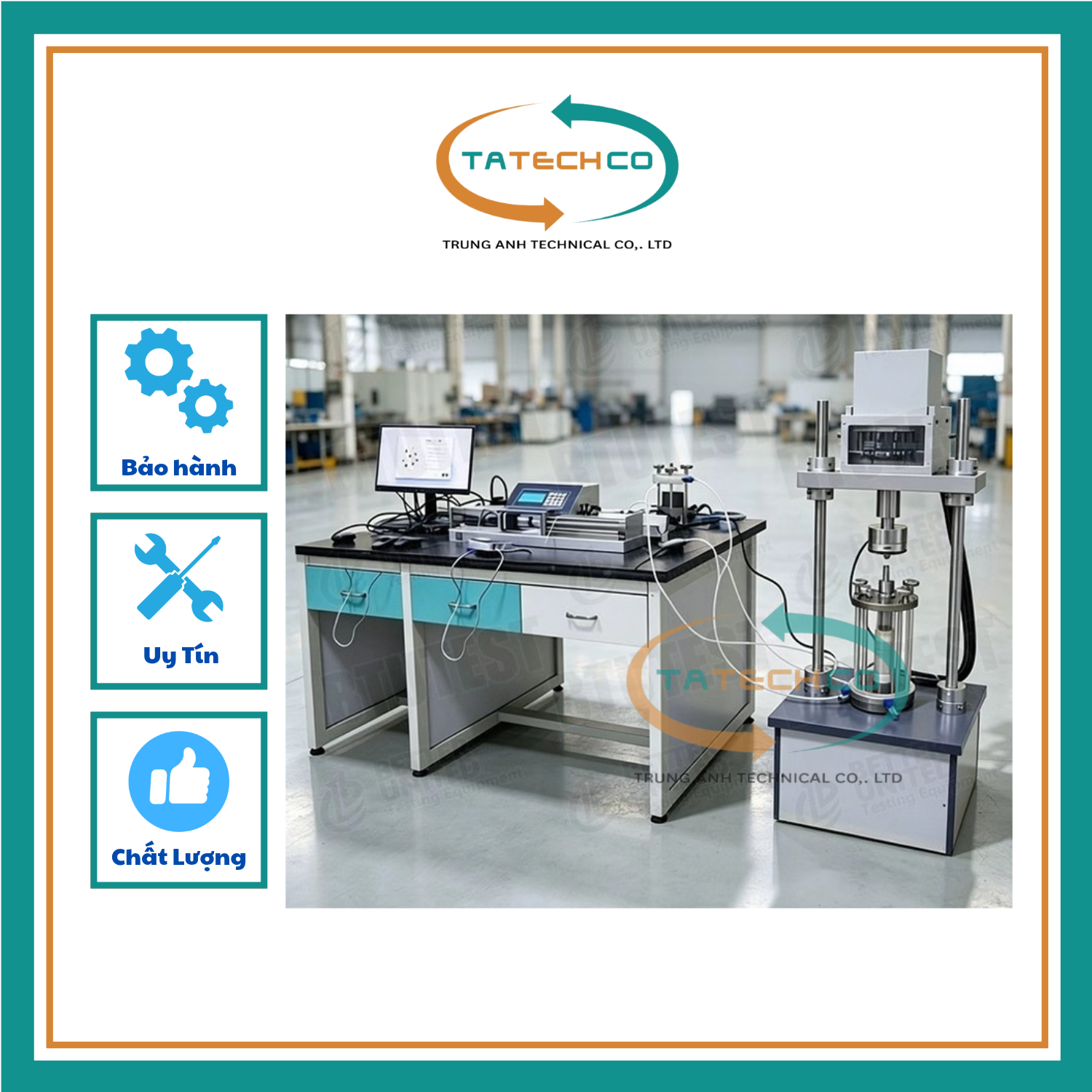THIẾT BỊ NÉN BA TRỤC TỰ ĐỘNG