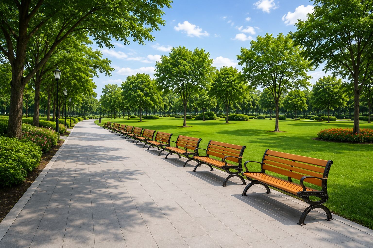 GHẾ TỰA LƯNG CÔNG VIÊN GỖ NHỰA COMPOSITE ECO01