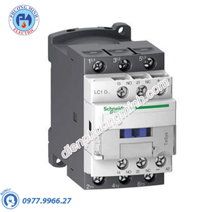 Contactor 3P, cuộn dây điều khiển 110VDC, 18A, 1N/O, 1N/C - Model LC1D18FL