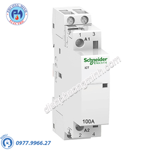 Contactor iCT 2P, coil voltage 230/240VAC, 100A 2NO - Model A9C20882