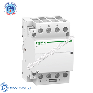 Contactor iCT 3P, coil voltage 230/240VAC, 40A 3NO - Model A9C20843