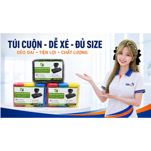 TÚI NILON CUỘN XÉ- ĐỦ SIZE -ĐỦ MÀU