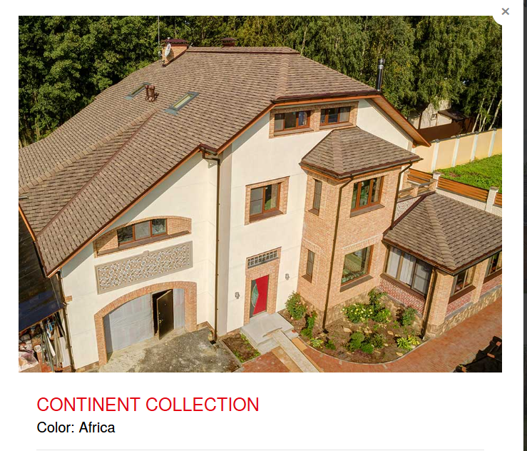 Ngói lợp bitum phủ đá dạng đa tầng TECH- CONTINENT ASIA